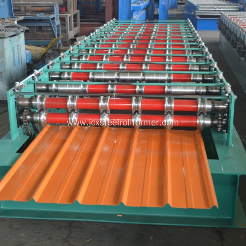 25m/min fast speed corrugated roof panel machine